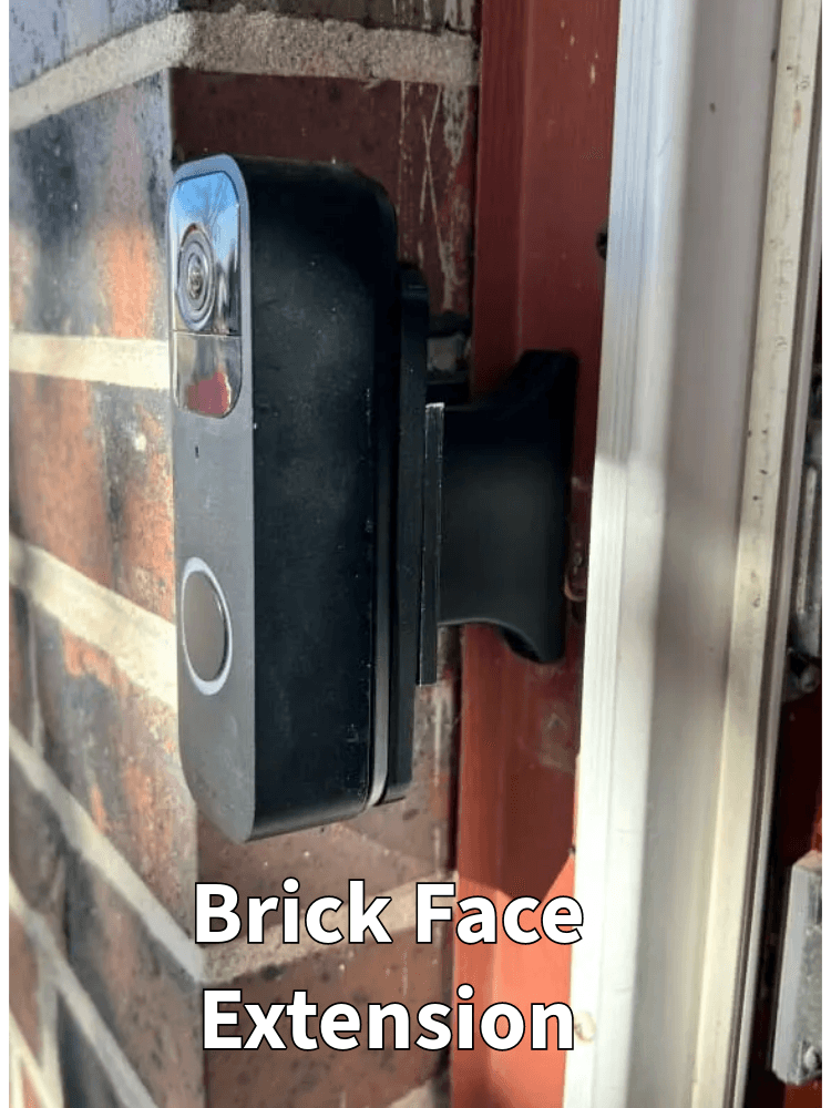 Ring Doorbell Plus Brick Extension Mount - 9/16in Wide - 5/8 Offset