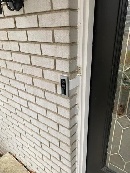 Ring Doorbell Plus Brick Extension Mount - 9/16in Wide - 5/8" Offset - DoorbellMount.Com