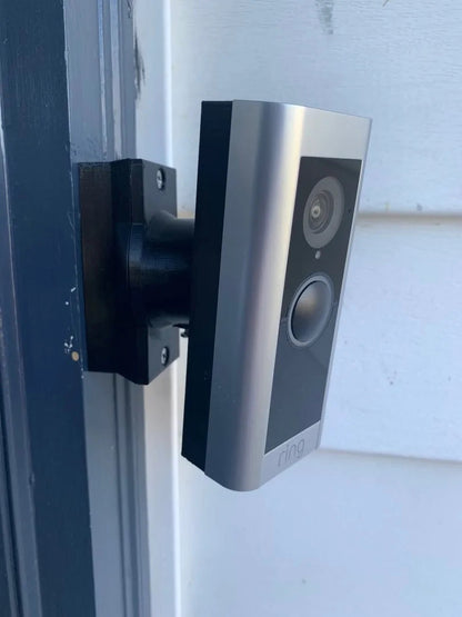 Narrow Basae with Adjustable 0-35° Swivel Video Doorbell Mount for Perfect Viewing