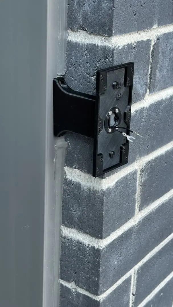 Ring Doorbell Plus Brick Extension Mount - 9/16in Wide - 5/8" Offset - DoorbellMount.Com